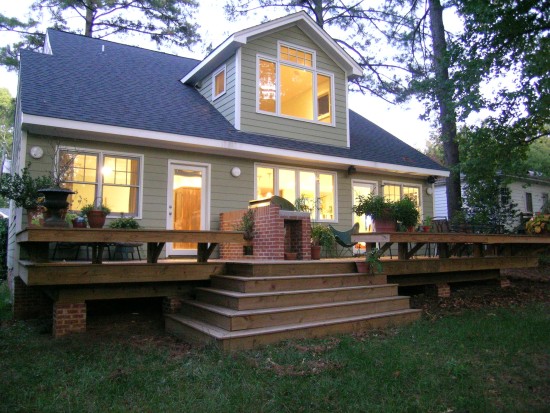 2107 Reaves Drive West Elevation